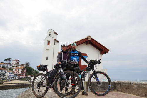 IT2019: day 9 / Lubos and Nicola arriving at Saint-Jean-de-Luz